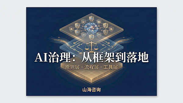 AI治理：从理论框架到企业落地的实战路径
