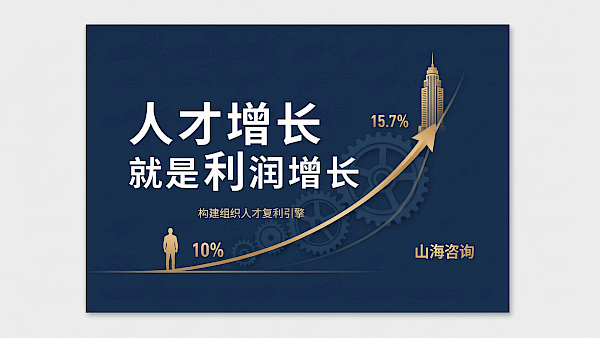 人才增长就是利润增长——构建组织人才复利引擎